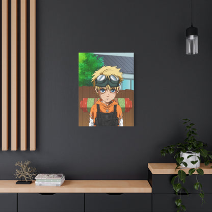 The Orange Spark Canvas