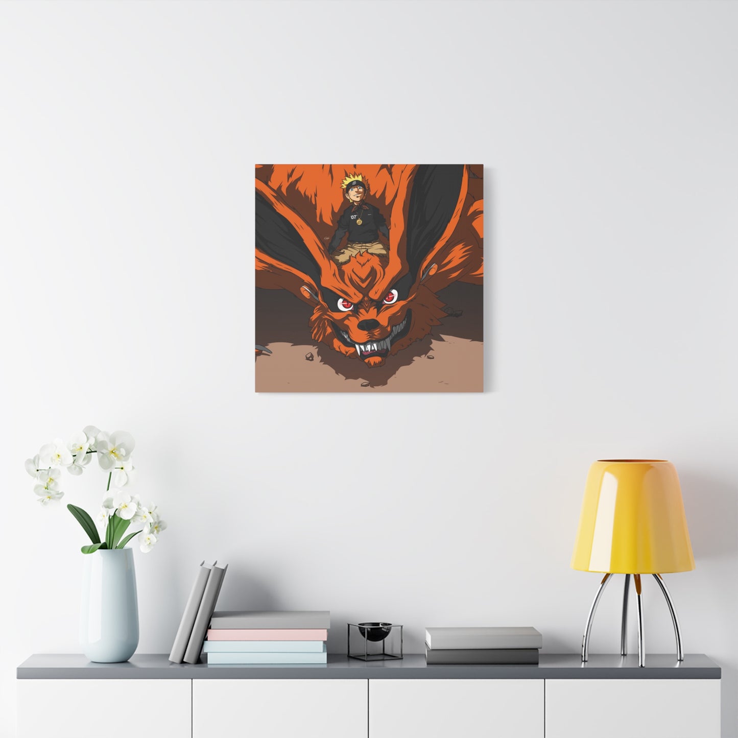 The Ninja and Fox Canvas
