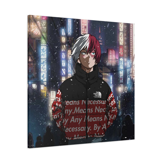 The Snowflame Kid Canvas