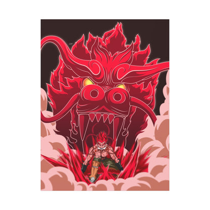 The Red Dragon Canvas