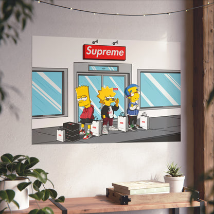 Springfield Streets Poster