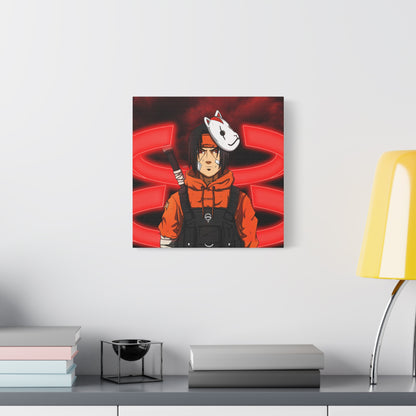 Silent Crow Canvas
