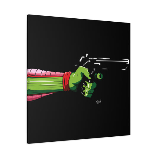 Namek Gun Canvas