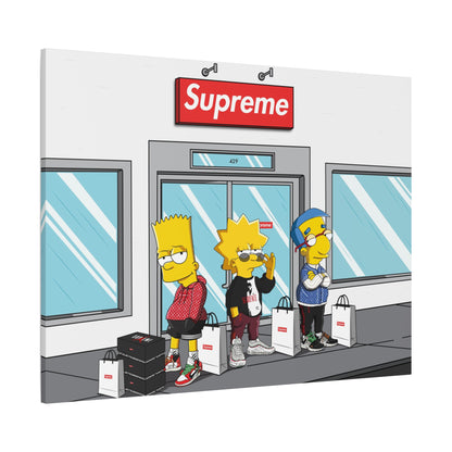Springfield Streets Canvas