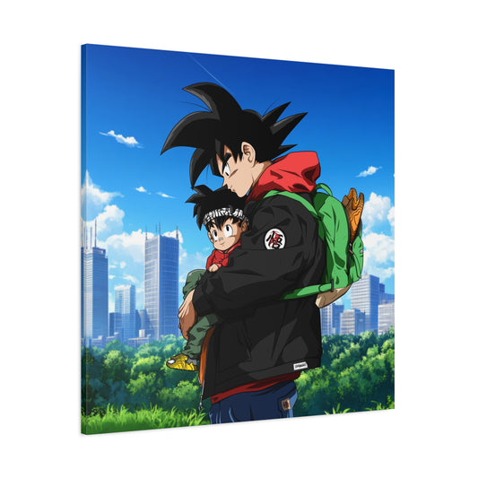 Father and Son Canvas