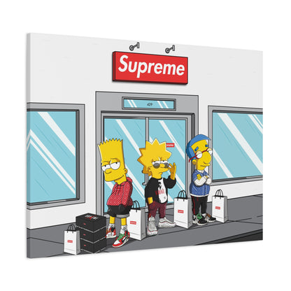 Springfield Streets Canvas