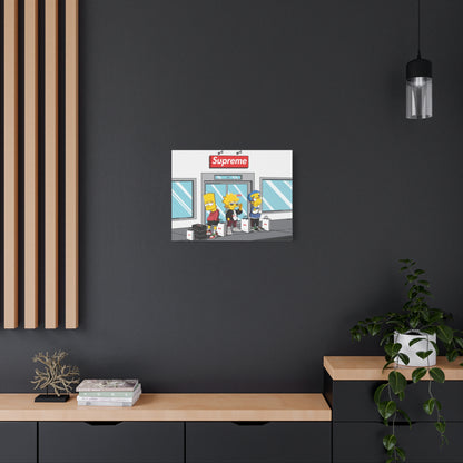 Springfield Streets Canvas