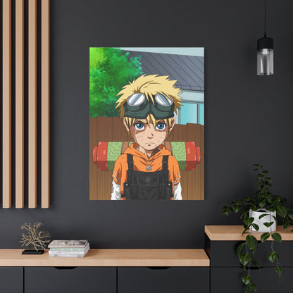 The Orange Spark Canvas