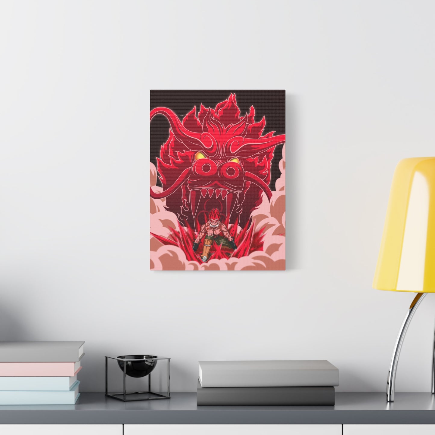 The Red Dragon Canvas
