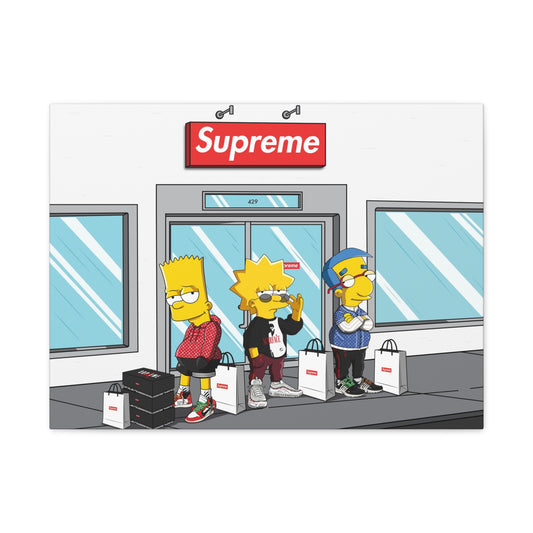 Springfield Streets Canvas