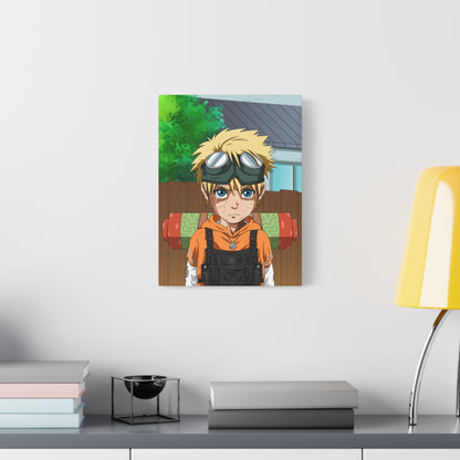 The Orange Spark Canvas