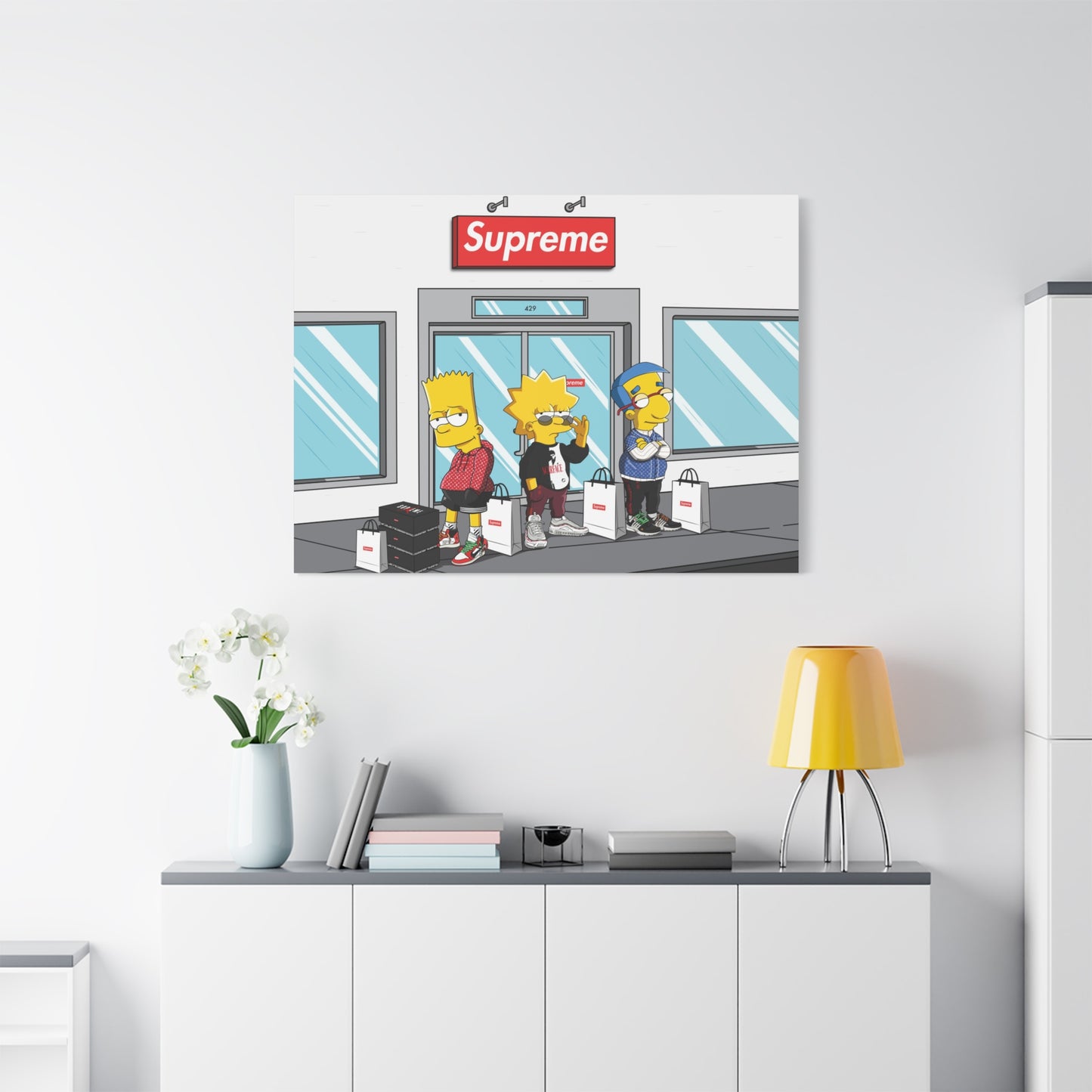 Springfield Streets Canvas
