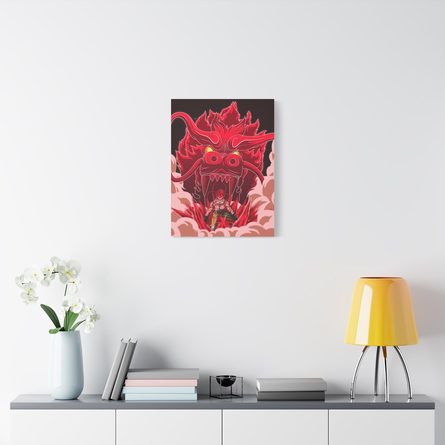 The Red Dragon Canvas
