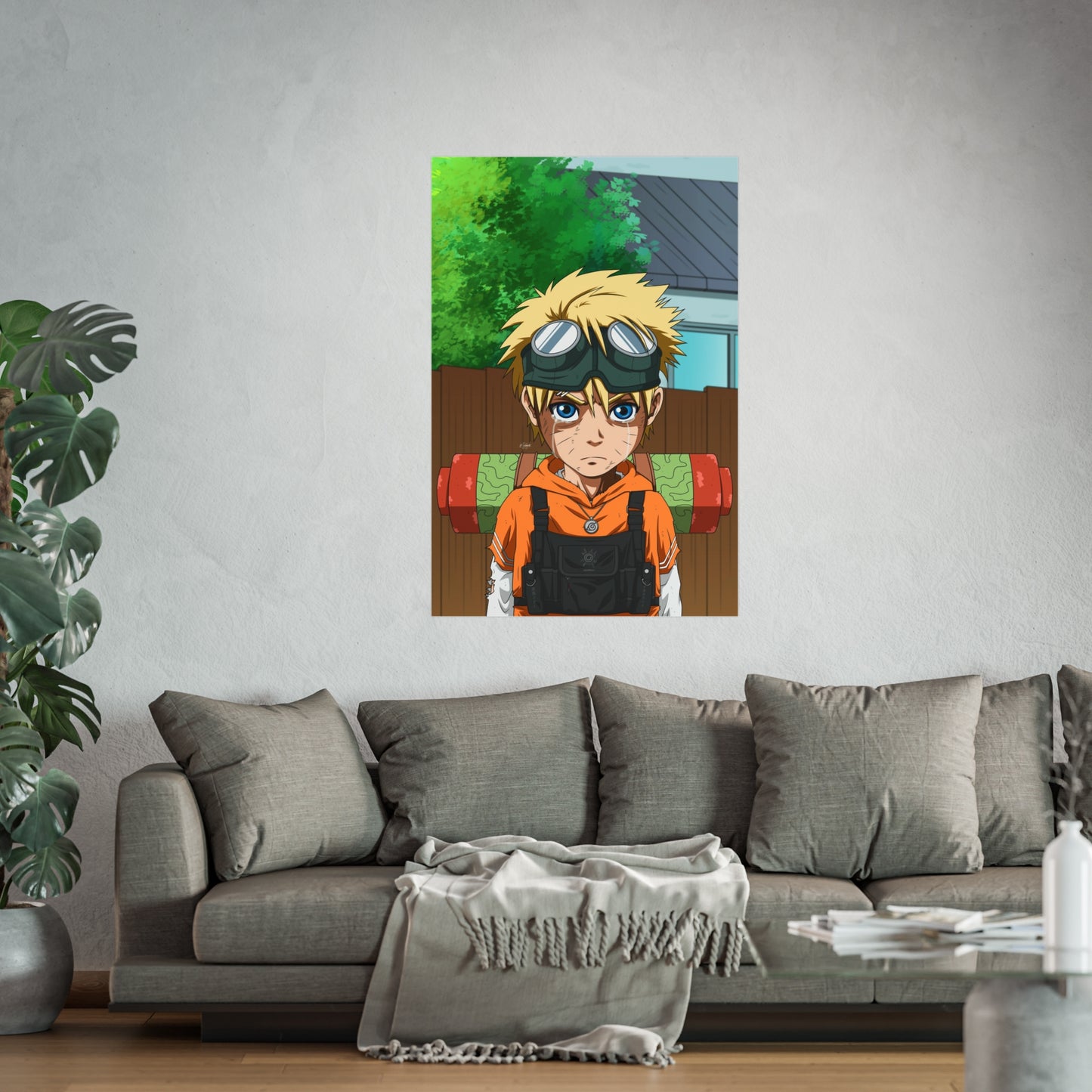 The Orange Spark Poster