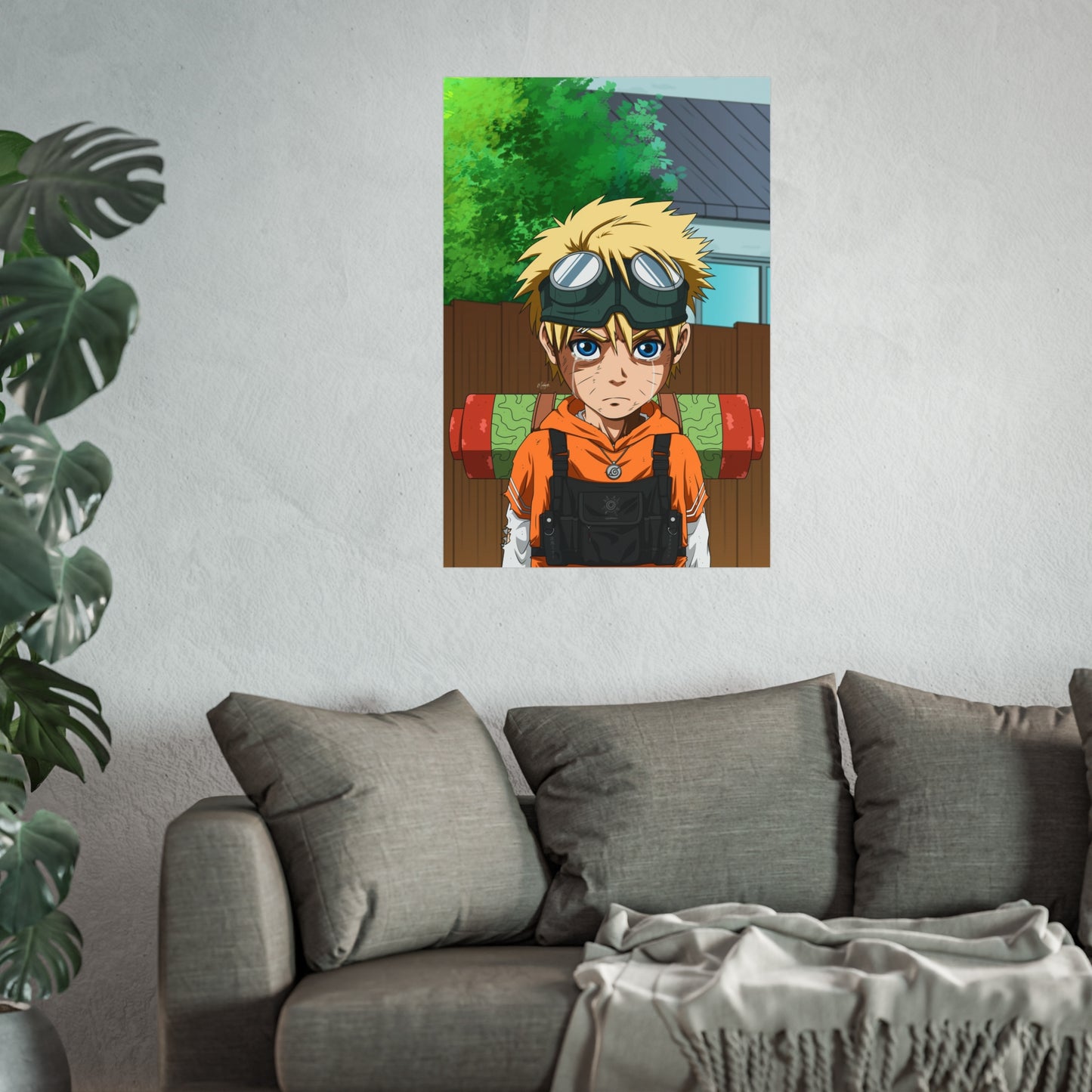 The Orange Spark Poster