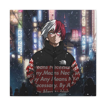The Snowflame Kid Canvas