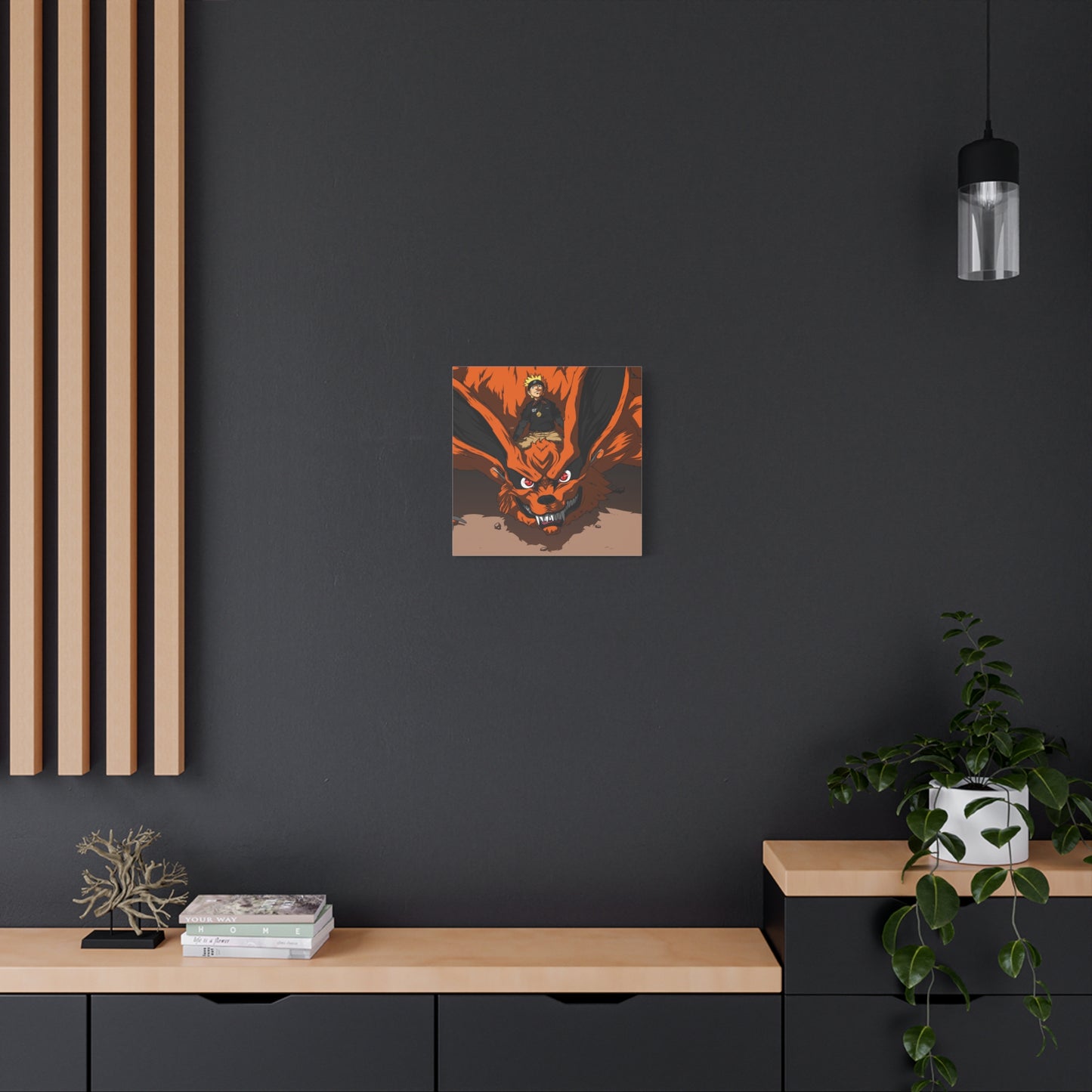 The Ninja and Fox Canvas