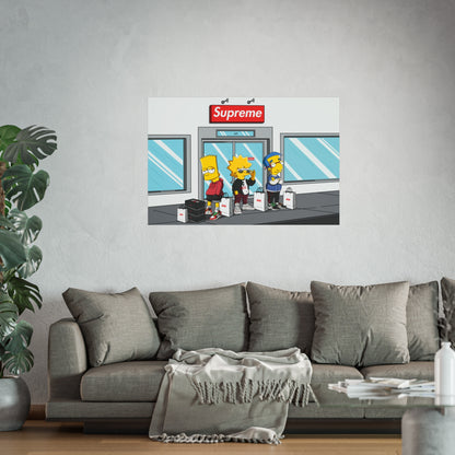 Springfield Streets Poster